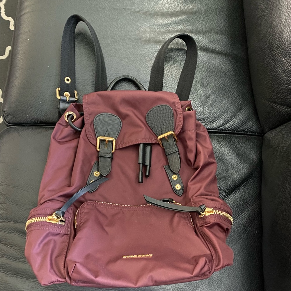Burberry technical nylon medium rucksack backpack